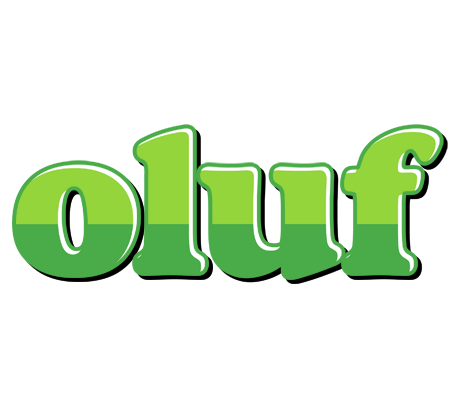 Oluf apple logo