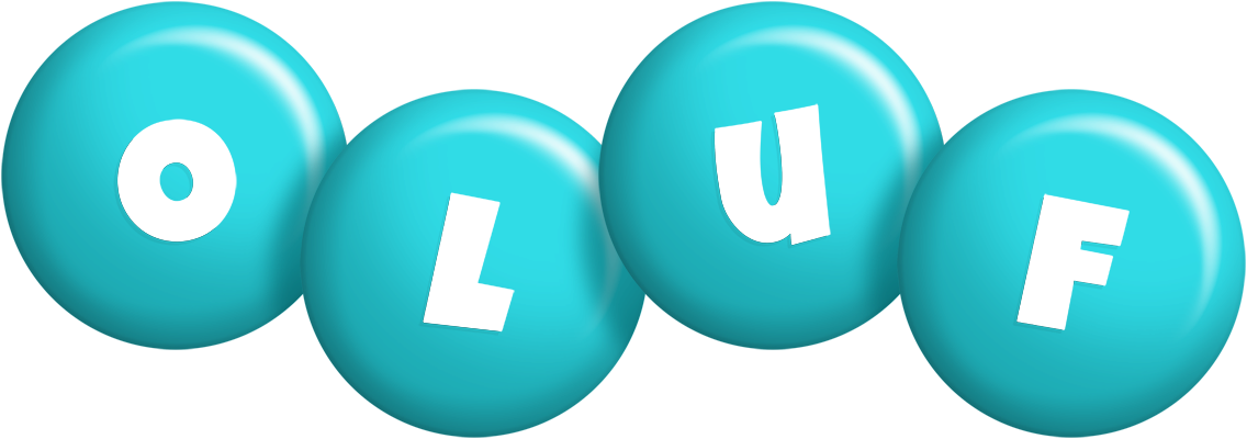 Oluf candy-azur logo