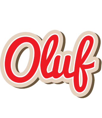 Oluf chocolate logo
