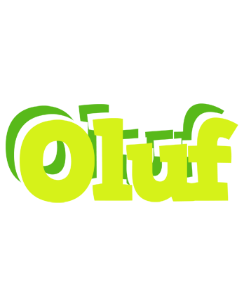Oluf citrus logo