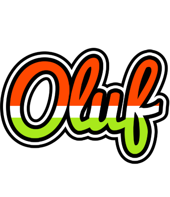 Oluf exotic logo