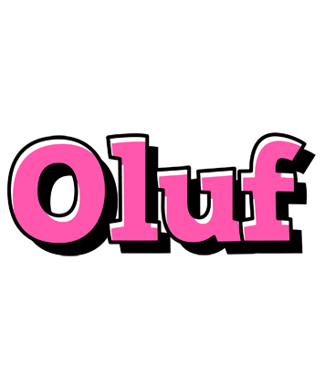 Oluf girlish logo