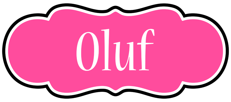 Oluf invitation logo