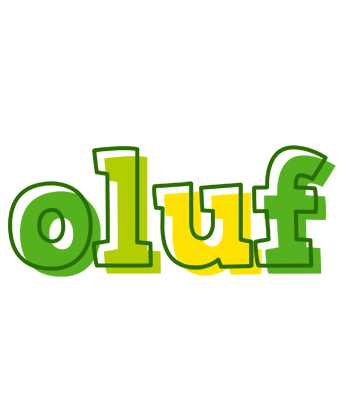 Oluf juice logo