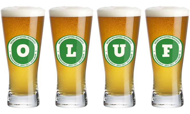 Oluf lager logo