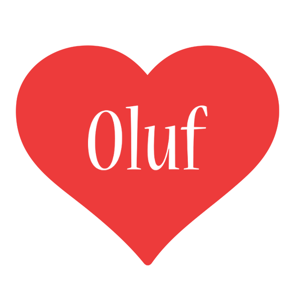 Oluf love logo