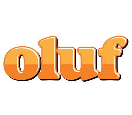 Oluf orange logo