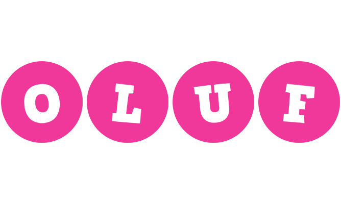 Oluf poker logo