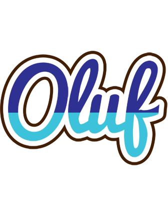 Oluf raining logo