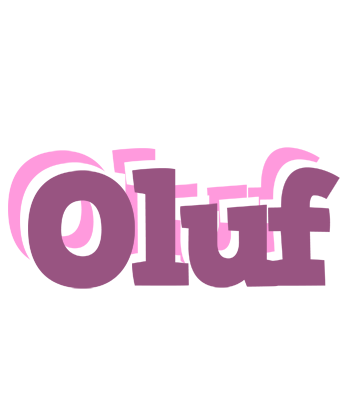 Oluf relaxing logo