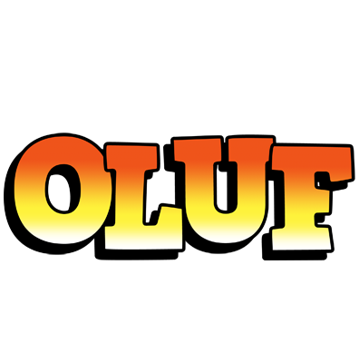 Oluf sunset logo