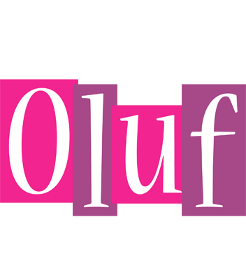 Oluf whine logo