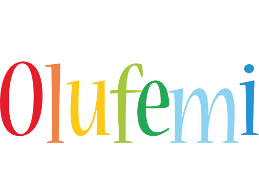 Olufemi birthday logo