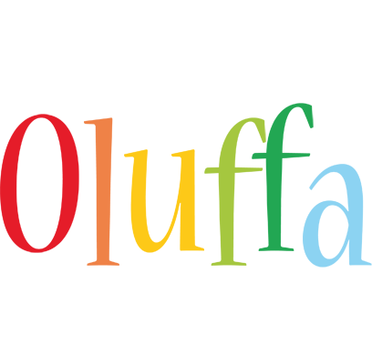 Oluffa birthday logo