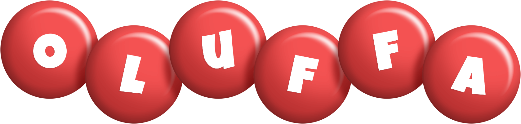 Oluffa candy-red logo