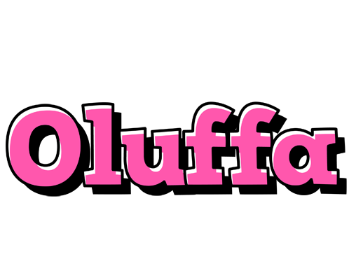 Oluffa girlish logo