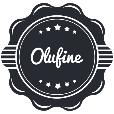Olufine badge logo