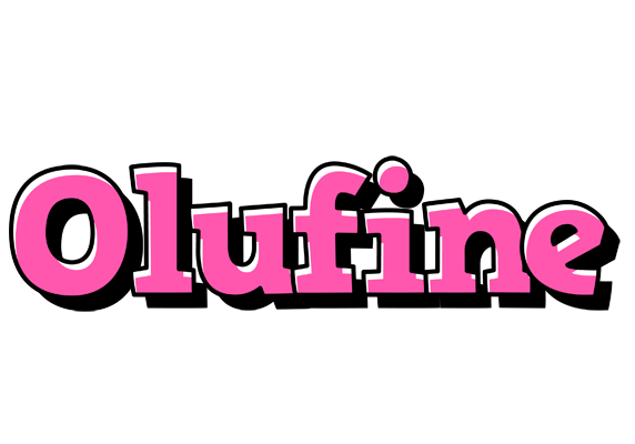 Olufine girlish logo