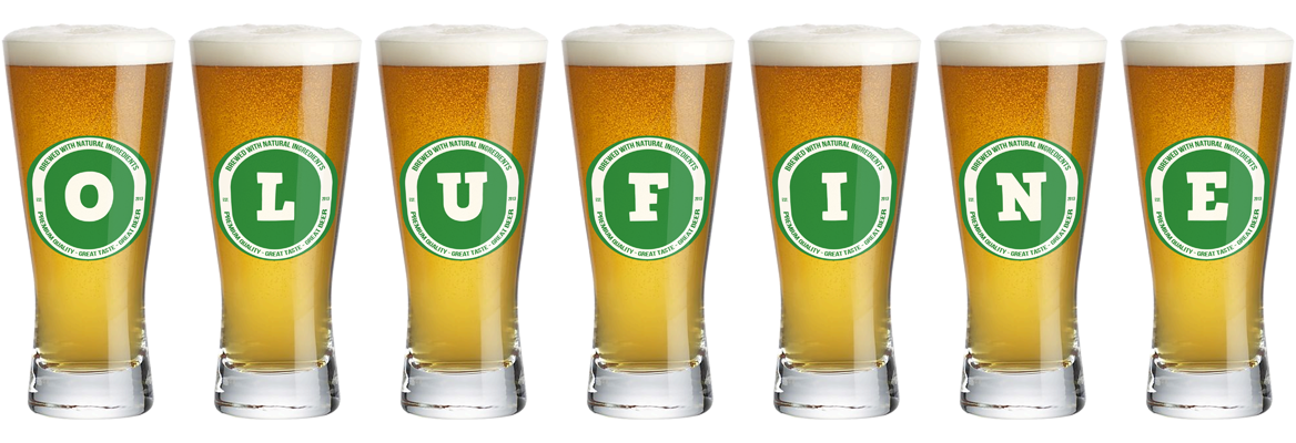Olufine lager logo
