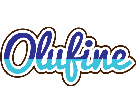 Olufine raining logo