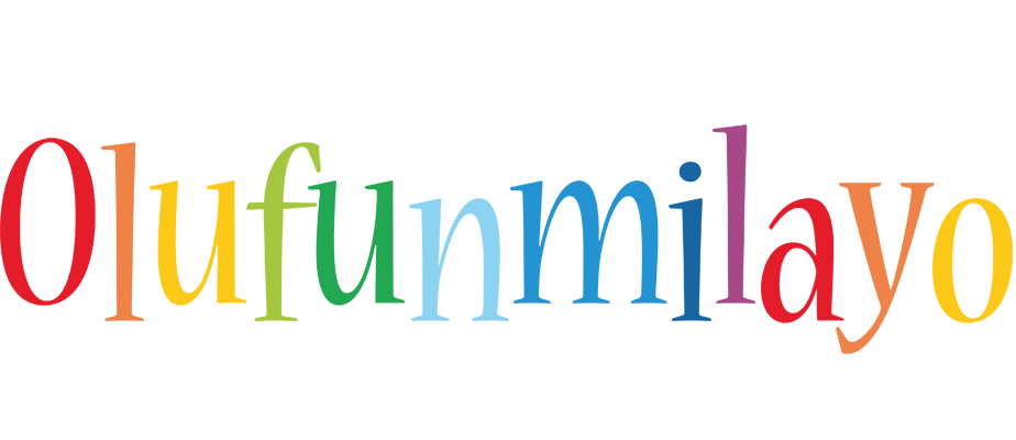 Olufunmilayo birthday logo
