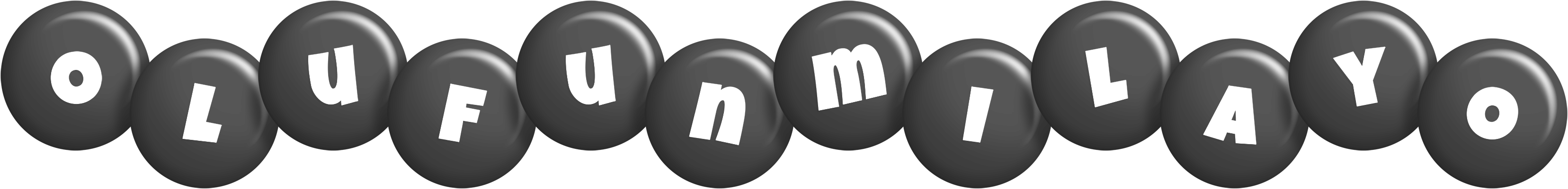 Olufunmilayo candy-black logo