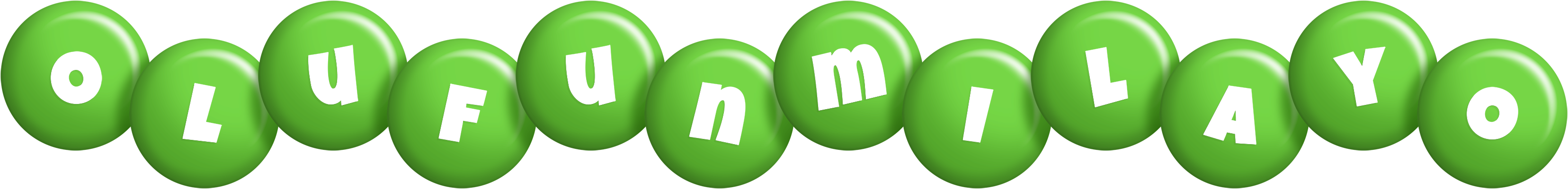 Olufunmilayo candy-green logo