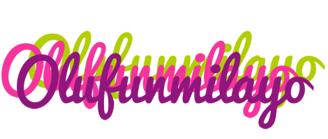 Olufunmilayo flowers logo