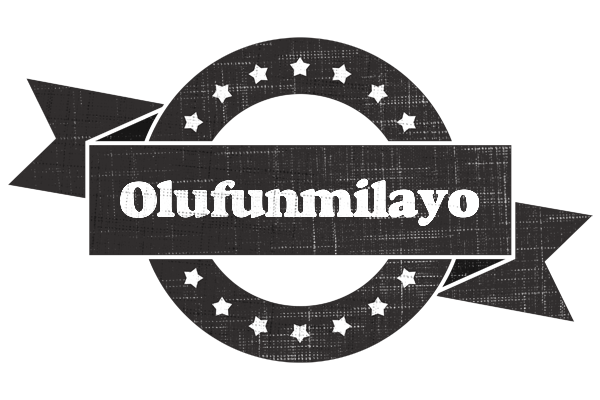 Olufunmilayo grunge logo