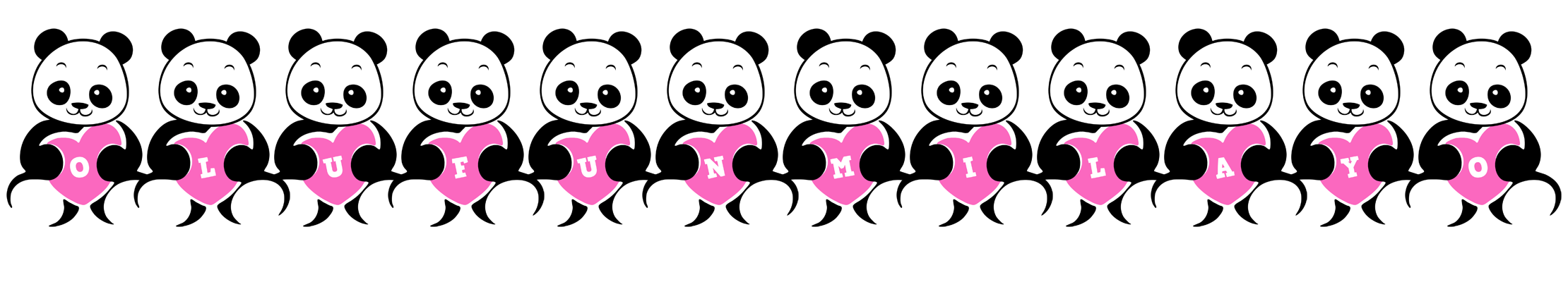 Olufunmilayo love-panda logo