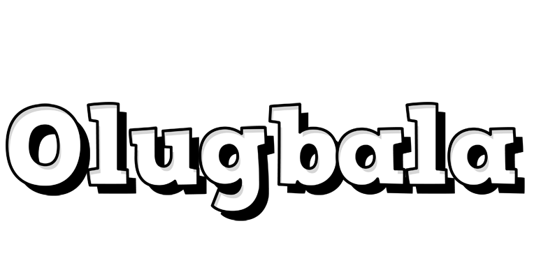 Olugbala snowing logo