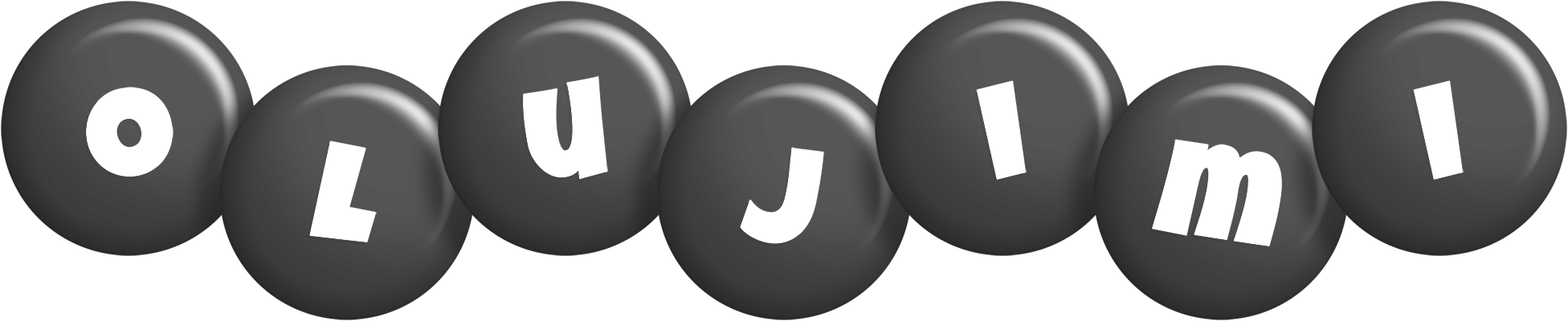 Olujimi candy-black logo