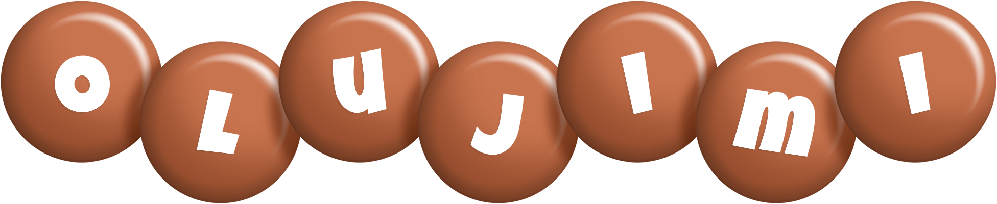 Olujimi candy-brown logo