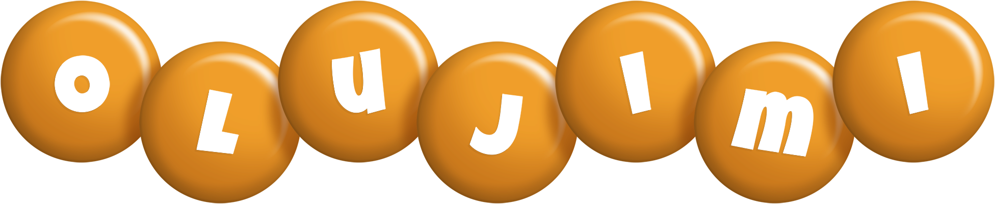 Olujimi candy-orange logo