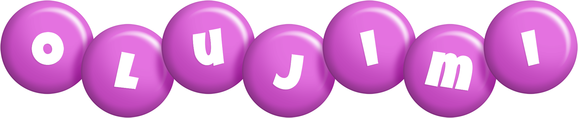 Olujimi candy-purple logo