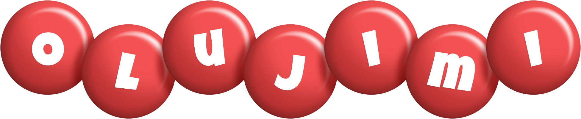 Olujimi candy-red logo