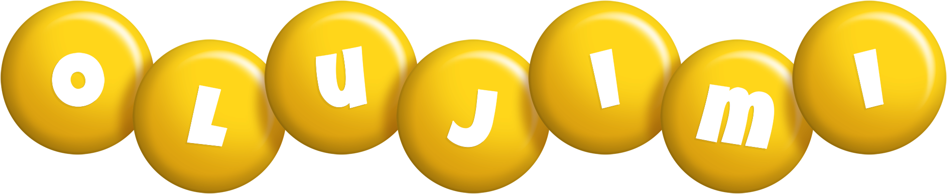 Olujimi candy-yellow logo