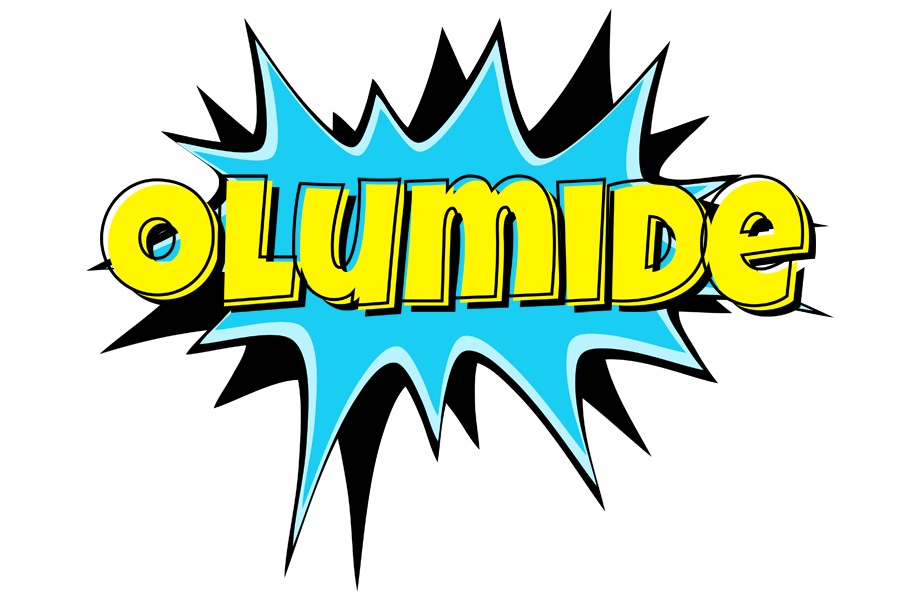 Olumide amazing logo