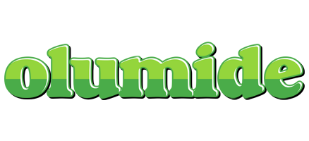 Olumide apple logo