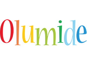 Olumide birthday logo