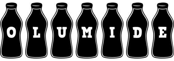 Olumide bottle logo