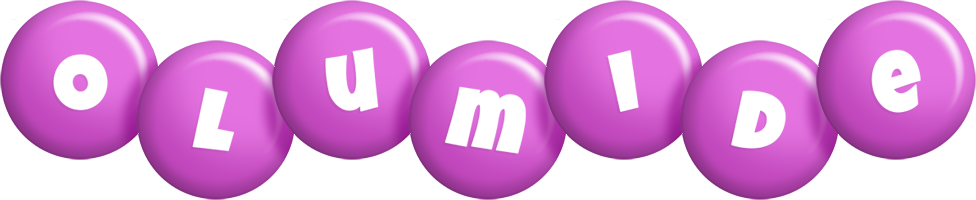 Olumide candy-purple logo