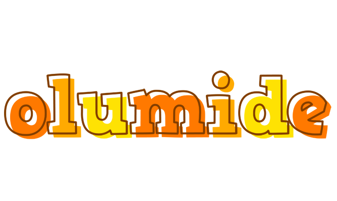 Olumide desert logo