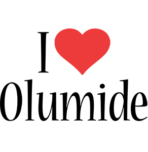 Olumide i-love logo