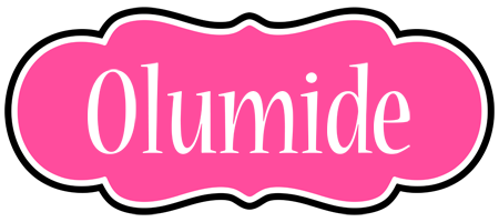 Olumide invitation logo