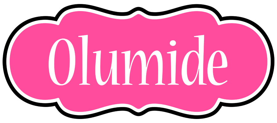 Olumide invitation logo