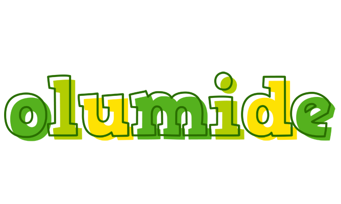 Olumide juice logo
