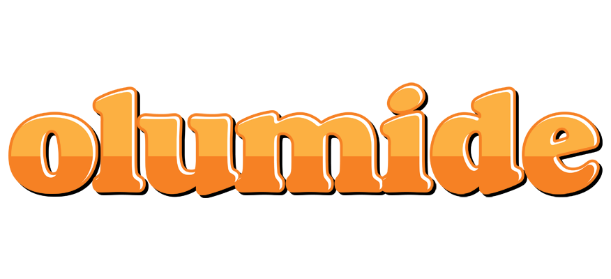 Olumide orange logo
