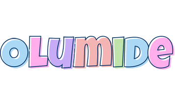Olumide pastel logo
