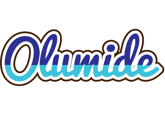 Olumide raining logo